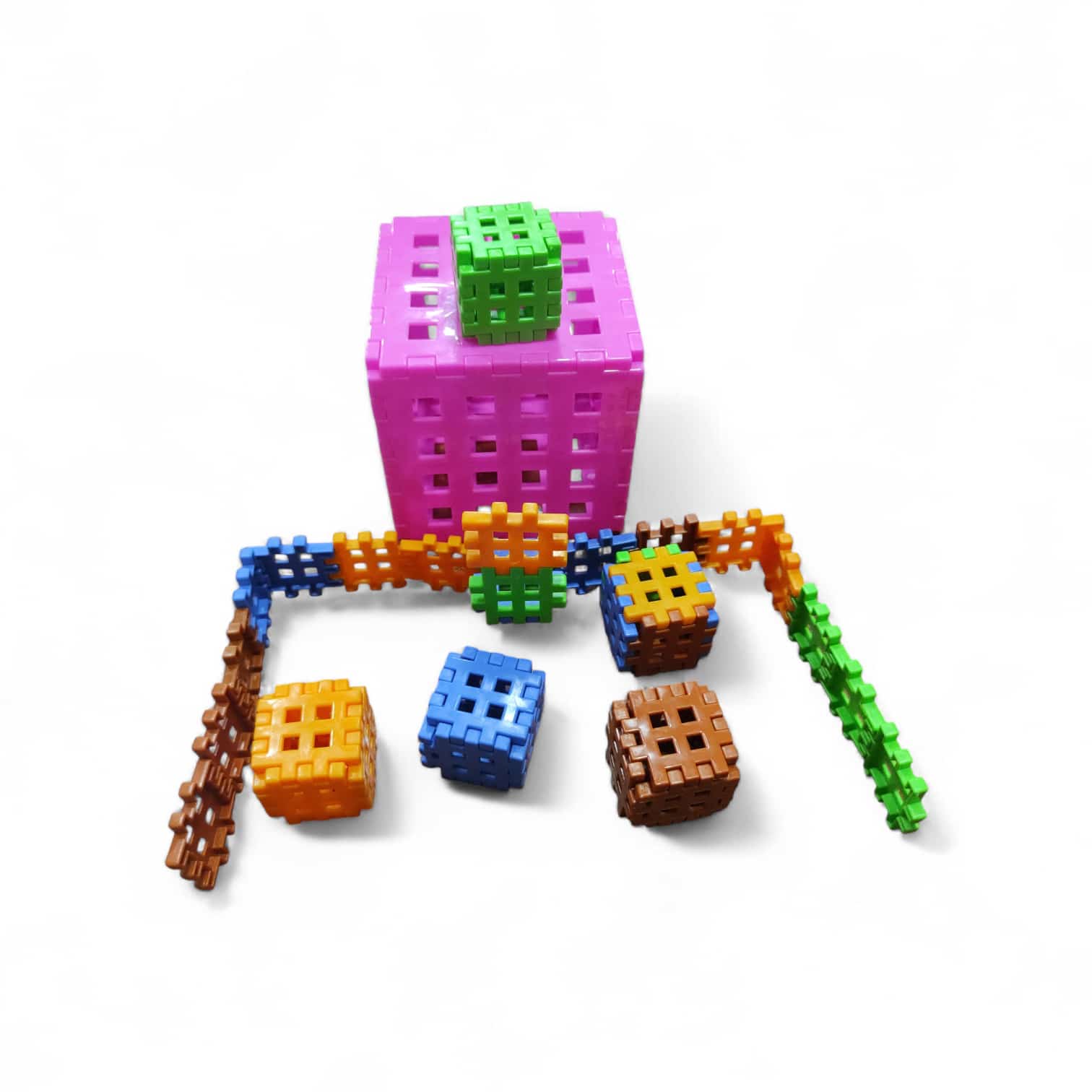 toptan oyuncak eğitici küp lego 54 parça imz19